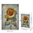 thumbnail image 2 of Sunflower Themed Jigsaw Puzzles 1000 Piece for Adults Families Challenging Fun Pieces Fit Together Challenging Puzzle Perfect for Game Nights Sunflower Decor, 2 of 6