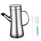 thumbnail image 3 of Dispensador de aceite moderno de acero inoxidable para cocina gourmet 600 ml, 3 of 9