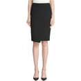 thumbnail image 2 of DKNY Womens Crossover Asymmetrical Skirt, Black, 2, 2 of 2