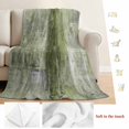 thumbnail image 5 of Sage Green Throw Blanket for Couch,Lightweight Flannel Fleece Blanket,Retro Oil Painting Modern Abstract Art Aesthetics Microfiber Plush All Season Decorative Blankets for Sofa Office Lap 30"x40", 5 of 9