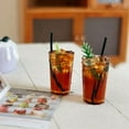 thumbnail image 4 of Accessoires de Maison de Poupée Modèles de Jouets Miniatures Café Latte Glacé Boissons, 4 of 6