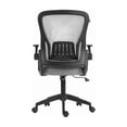 thumbnail image 3 of Silla de Oficina Flux Lite EC313, Reposabrazos Abatibles, Soporta hasta 100Kg, Color Gris., 3 of 3
