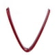 thumbnail image 1 of Cubierta de parrilla delantera de fibra de carbono embellecedor de rejilla en forma de V apto para Alfa Romeo Giulia 2017-2020 rojo Jadeshay  A, 1 of 9