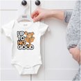 thumbnail image 5 of Funny Garfield Cartoon Up To No Good Romper Boys or Girls Infant Baby Brisco Brands NB, 5 of 6