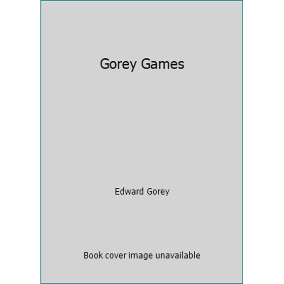 Pre-Owned Gorey Games (Paperback) 0898440009 9780898440003