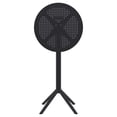 thumbnail image 4 of Compamia Sky 24 inch Round Folding Bar Table in Black finish, 4 of 8