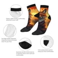 thumbnail image 5 of Rocae Sunset Maple Tree Fox for Premium Adult Socks,Comfortable, Breathable, and Durable Socks, Perfect for Everyday Wear, 5 of 7