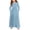 17#Light Blue, variant on Girls Maxi Dress Long Sleeve Holiday Dress with Pockets Casual Skirts for 5-14 Years