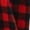 Black Red Plaid 1, variant on 100% Cotton women's Pajama set, Plaid Pajama, Flannel Pajama set, Buffalo plaid