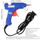 thumbnail image 4 of Pistolas de pegamento, mini pistola de pegamento caliente Kit de pistola de pegamento de fusión de alta temperatura con 25 barras de pegamento Gatillo flexible para proyectos de manualidades pequeños, 4 of 6