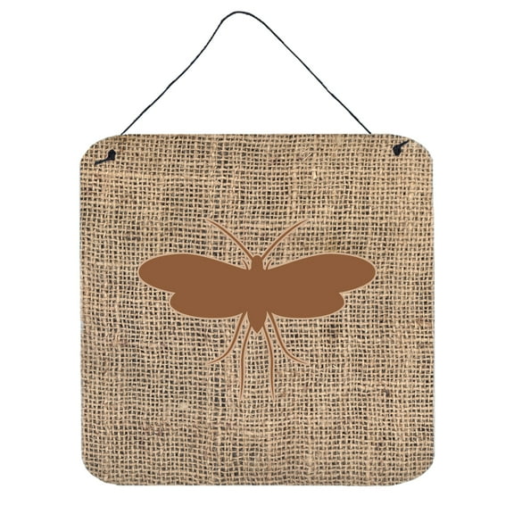 Moth Burlap and Brown BB1058 Wall or Door Hanging Prints