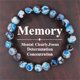thumbnail image 2 of Azul pulsera para hombres y mujeres de piedra natural de cuentas de joyería hecha a mano para el uso diario Casual Boho estilo ajustable Unisex, 2 of 4