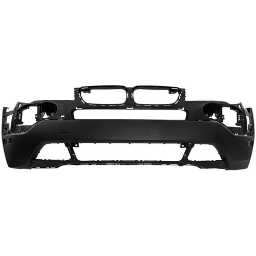 Front Bumper Cover For 2007-2010 BMW X3 w/ fog lamp holes Textured CAPA