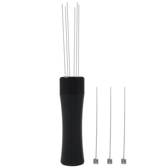 SEWCHICS 1 Set Coffee Stirrer Tool Needle Type Espresso Distributor with Ergonomic Handle for Cafe Use