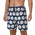 thumbnail image 1 of Fotbe Cute Sheep With Star Traje de Baño para Hombre – Shorts de Natación de Secado Rápido con Forro y Bolsillos-Medium, 1 of 6