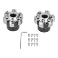 thumbnail image 1 of 2PCS Wheel Fork Frame Sliders Crash Protection CNC Aluminium Alloy Universal for Motorcycles BikesSilver, 1 of 5