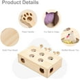 thumbnail image 7 of Mewoofun Interactive Solid Wood Cat Toy with Catnip for Indoor Cats and Kittens, 7 of 7