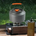 thumbnail image 6 of Camping Water Kettle Water Boiler Cookware Aluminum Alloy Lightweight Teakettle Teapot Coffee Pot for Camp, Backpack, Outdoor, Travel, Barbecue 2.5L 18x10.5cm, 6 of 10