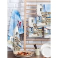 thumbnail image 2 of Nautical Blue Kitchen Dish Towels for Drying Dishes Set of 3, Lighthouse Ocean Sailboat Summer Painting Waffle Weave Microfiber Hand Tea Bathroom Towels Quick Dry & Absorbent Towel 15.7x23.6, 2 of 7