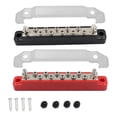 thumbnail image 2 of Bloque de distribución de energía de 2 piezas, con cubierta Max 48V 150A Bus Bar para camión automotriz RV Car Marine 12 terminales Gloria Bloque de distribución de energía, 2 of 7