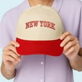 thumbnail image 4 of New York Embroidered Trucker Hat, Stylish City Name Baseball Cap for Men and Women, Trendy Streetwear Accessory for Travel, Sports, and Everyday Fashion, Perfect Gift for Travelers, City Lovers, 4 of 5