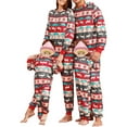 thumbnail image 1 of Pyjamas de Nuit Assortis pour Famille de Noël, Ensemble de Pyjamas pour Adultes et Enfants, 1 of 3