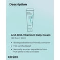 thumbnail image 2 of Crema Hidratante COSRX Vitamina C AHA BHA Piel Brillante y Suave, 2 of 7