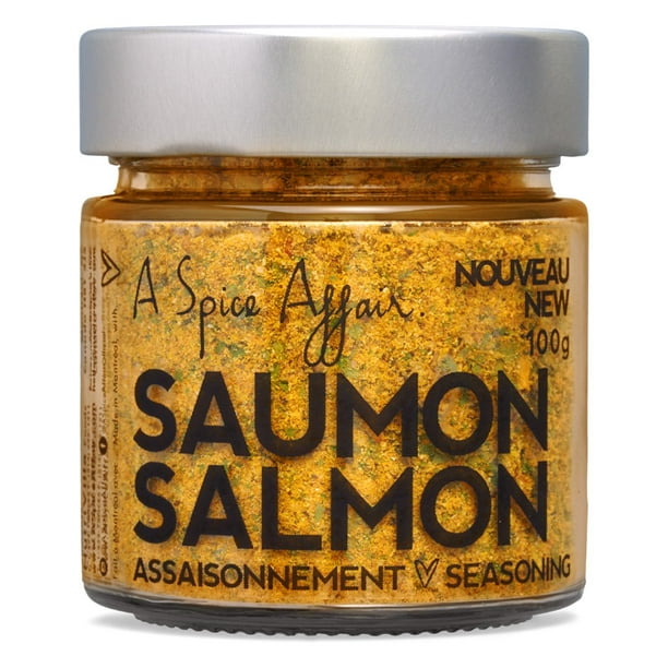 Assaisonnement au Saumon A Spice Affair. 120g (4,2 oz) Pot