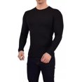 thumbnail image 1 of Playera John Leopard Manga Larga Ribbed Muy Ajustada, 1 of 7