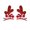 A, variant on Braids Hair Clip for Hot Girls Cartoon Christmas Antler Hair Barrettes Ponytail Bangs Hair Barrettes for Teens Girls