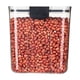 thumbnail image 1 of Recipiente para almacenar granos sellado al vacío | Frasco hermético de cocina para frutos secos, arroz y legumbres | Recipiente de plástico ABS para alimentos en 4 tamaños (de 350 ml a 4600 ml), 1 of 2
