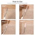 thumbnail image 3 of Mesh Rug Hookingcanvas Hook Diy Blank Mesh Embroidery Craft Carpet Fabric Yarntool Making Canvas Hooking Diy Tool Hook, 3 of 7