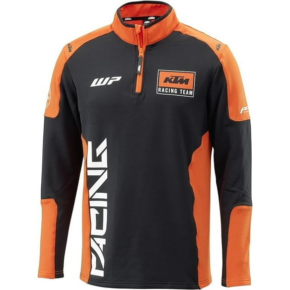 KTM Team Halfzip Sweater Medium Orange/Black