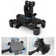 thumbnail image 6 of Bike Phone Mount, Cycling Phone Holder, Shockproof Handlebar Phone Clamp for Motorcycle, Scooter, Treadmill, Adjustable Secure Mobile Phone Rack for 3.5-6.8 Inch Devices, 6 of 7
