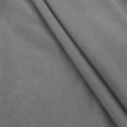 thumbnail image 4 of Men Elastic Drawstring Capri Pajama Pants, Solid Loose Wide Leg Below Knee Loungewear Sleep Bottoms with Front Pocket & Button Fly Size 3XL Gray, 4 of 8