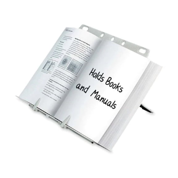 Fellowes® Booklift Copyholder, Platinum