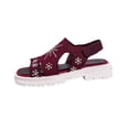 thumbnail image 1 of VEKDONE Sandales Boho pour Femmes Mode Décontractée Tête Ronde Sandales Confortables Chaussures de Plage Décontractées, 1 of 9