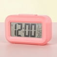 thumbnail image 2 of LED Digital Alarm Clock Electronic Screen Desktop Home Office Backlight Snooze, 2 of 4