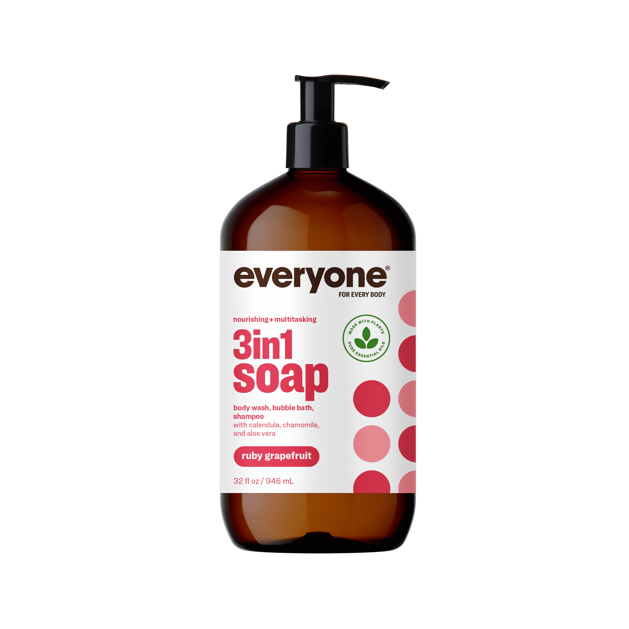 Everyone Ruby Grapefruit Body Soap 32oz.