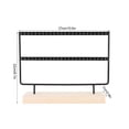 thumbnail image 4 of Earrings Stand, Easy To Install Jewelry Rack, Durable For Retail Store Jewelry Display Jewelry Display Black, 4 of 8
