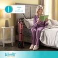 thumbnail image 3 of Andador Stander Wonder Walker, ligero, plegable y compacto, ideal para adultos y personas mayores. Andador pequeño con ruedas de 6 pulgadas y deslizadores para mayor movilidad, color azul cobalto., 3 of 5