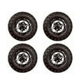 Lift Kit Combo with 10" Flash Wheels and Tires for Club Car DS Golf