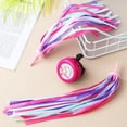 thumbnail image 3 of Miangastore 1 Set Bike Bell Unicorn Bicycle Bell Cute Loud Sound Bike Bell Scooter Bell with Ribbons, 3 of 9