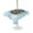 LightBLue, variant on Outdoor Tablecloth with Umbrella Hole for Patio/Picnic/Party/Camping, Ocean Conch Waterproof Table Cloth Rectangle Table Cover Washable, Vintage Coastal Marine Starfish Coral Ombre Blue (54"x 80")