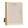 thumbnail image 4 of Caja de sombra con marco resistente, rústica, creativa, para exhibir flores secas, caja de recuerdos para madera, 4 of 9