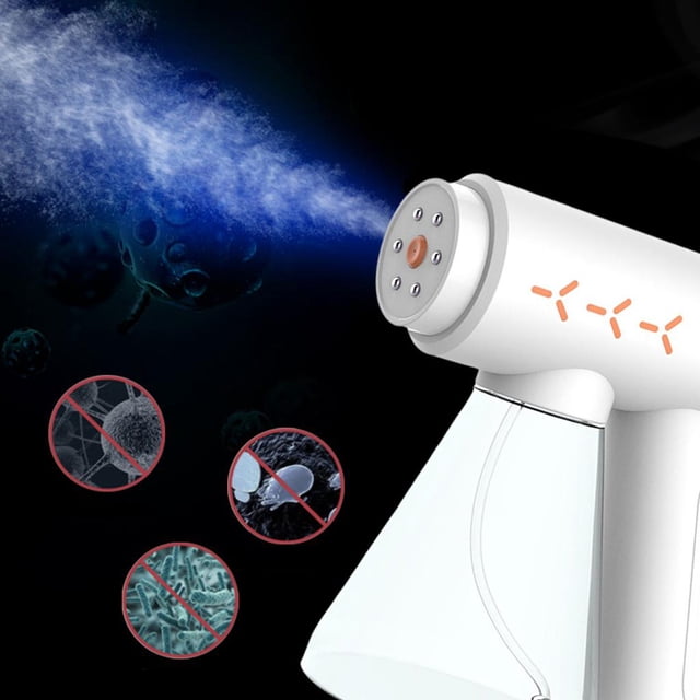 300ML inalámbrico portátil de lámpara de color desinfectante en desinfección pulverizadora de nebulización para Colco Pulverizador de mano