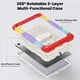 thumbnail image 3 of Funda para Samsung Galaxy Tab A11 Plus de 11 pulgadas (2025) y A9 Plus de 11 pulgadas (2023), resistente, a prueba de golpes, con soporte giratorio de 360° y correa de mano/bandolera., 3 of 9