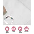 thumbnail image 6 of Happy Easter Kitchen Dish Towels for Drying Dishes Set of 3, Spring Grey Bunny Colorful Eggs Flower Blue Waffle Weave Microfiber Hand Tea Bathroom Towels Quick Dry & Absorbent Towel 15.7x23.6, 6 of 7