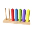 thumbnail image 2 of TISHITA Color Sorting Stacking Toys Educational for Boys Girls Children 1-3 Year Old 5 Colors, 2 of 8