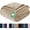 Camel, variant on Utopia Bedding Cool Grey Fleece Blanket Queen Size Fuzzy Soft Anti-Static Microfiber Bed Blanket (90x90 Inch)